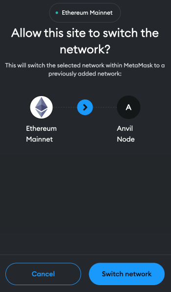 metamask prompt